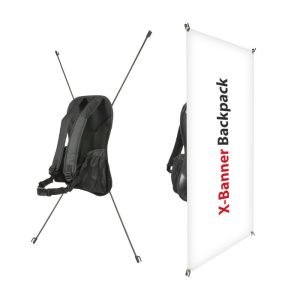 Mochila com bandeira económica X-Banner