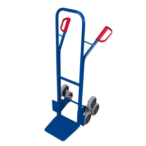 Carrinho sobe-escadas, 2 rotantes de 3 rodas cada um, dimensões da pá 320 x 245 mm