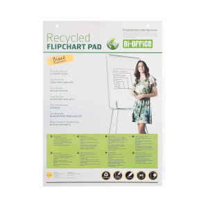 Bloco de Papel Flipchart Reciclado Earth para Apresentação