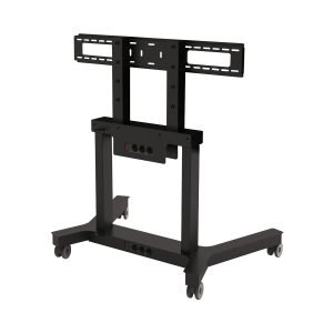 Suporte Móvel Elétrico Helpo para Monitores (Até 65 KG / Até 100 KG)