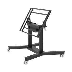 Suporte Móvel Elétrico Tilting Helpo para Monitores até 100 KG com inclinação