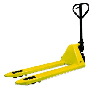 Porta-paletes manual Basic BR 2, 2 rodízios de carga em nylon e poliuretano, carga 2000 kg