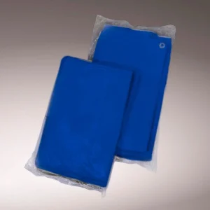 Encerado com ilhós, em tecido de fita PEAD, revestido de dupla face, azul, 90 g/m², 8 x 10 m